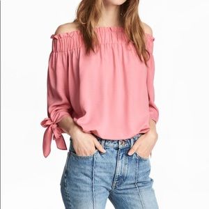 H&M Off the Shoulder Top